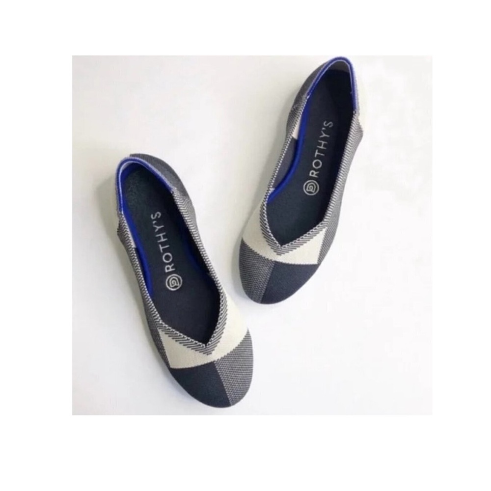 LIKE NEW Rothy’s cap toe flats